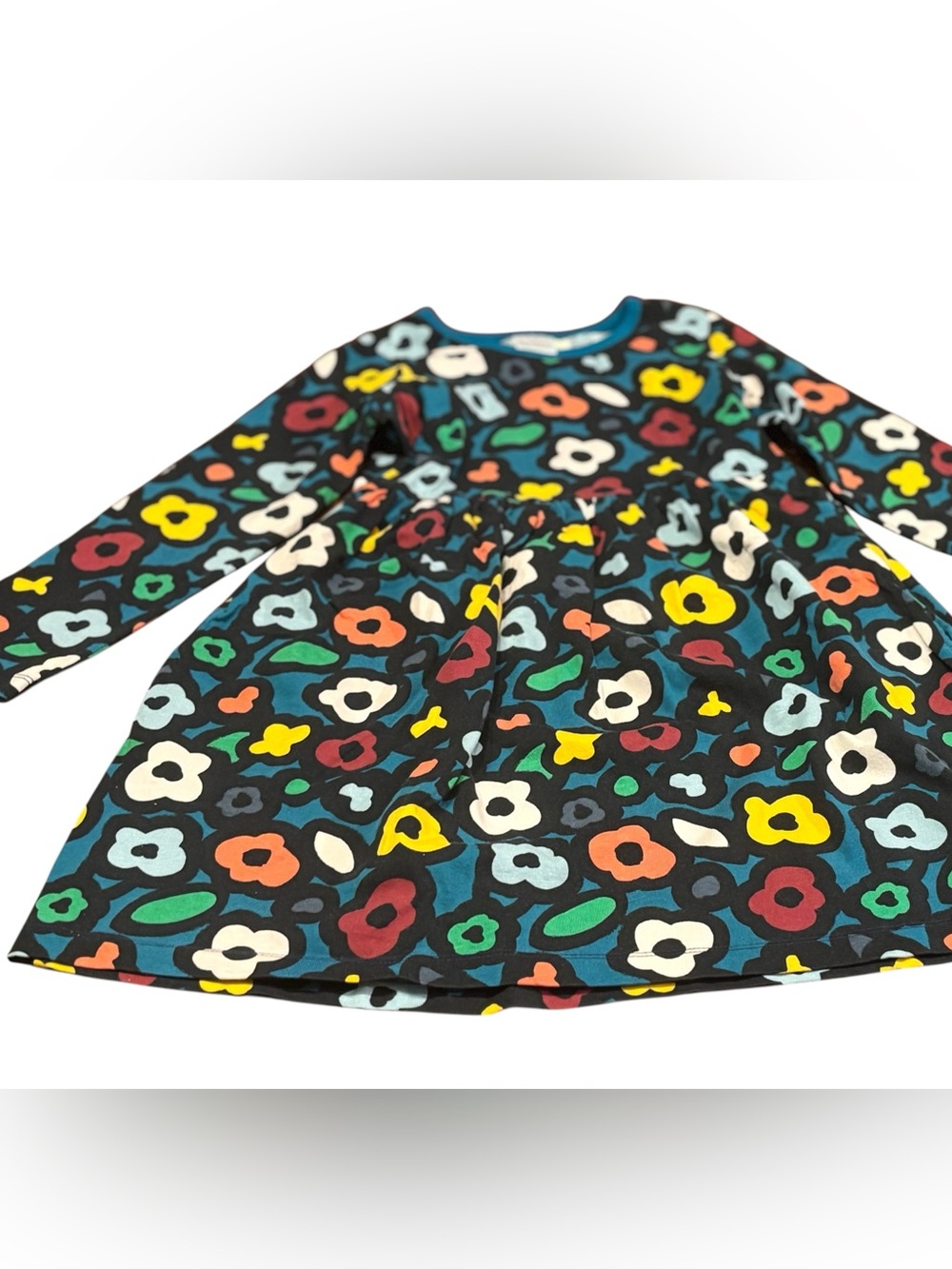 Hanna Andersson Size 6(120) LS dress with floral design